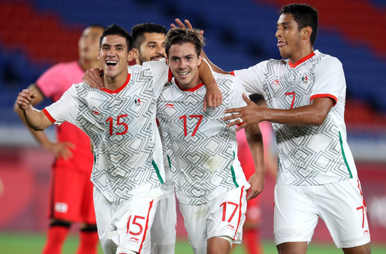 $!México golea 6-3 a Corea y se medirá a Brasil en semifinales del futbol en Tokio 2020
