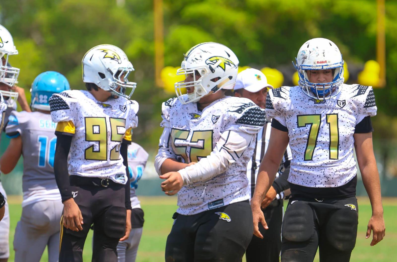 $!Halcones Mazatlán hace valer la casa en Futbol Americano Centro Occidente Bajío