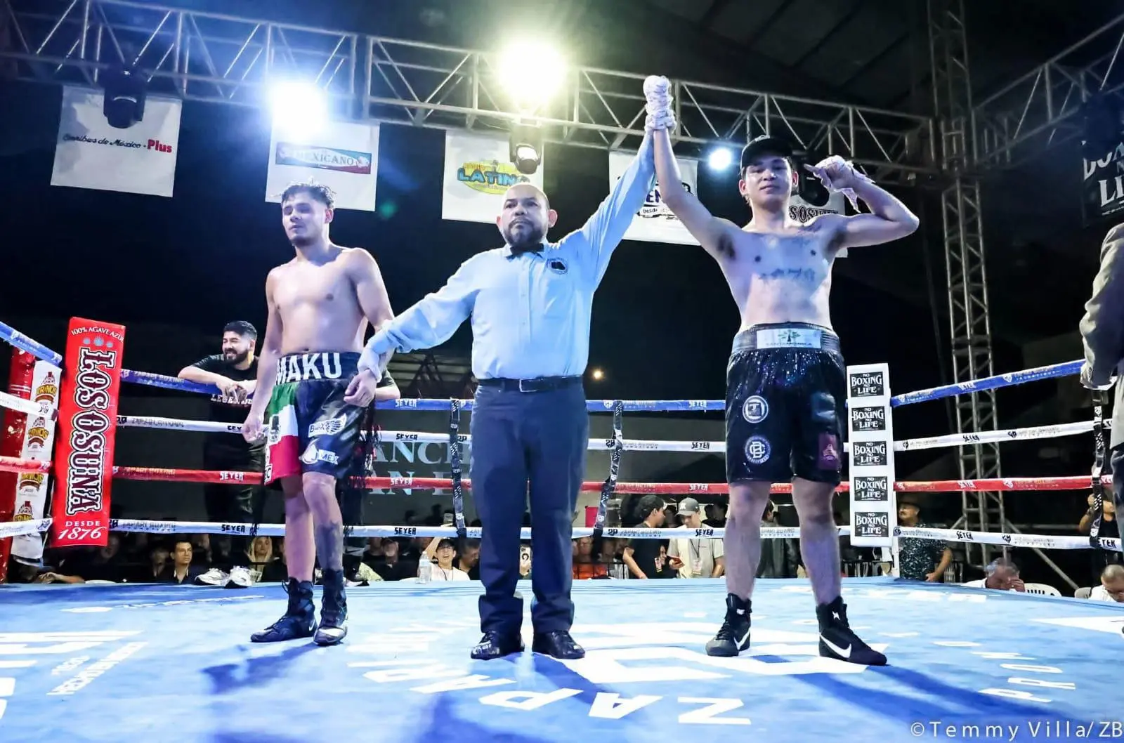 $!‘Chinito’ Amaro mantiene invicto en función Casta de Campeón