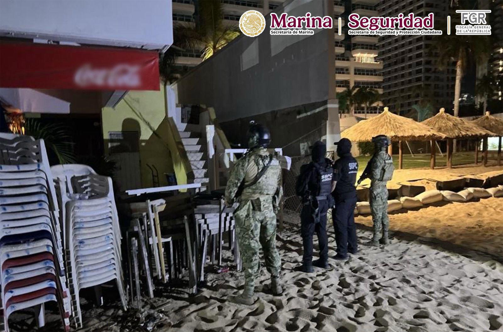 $!Capturan a 11 presuntos extorsionadores que operaban en playas de Acapulco