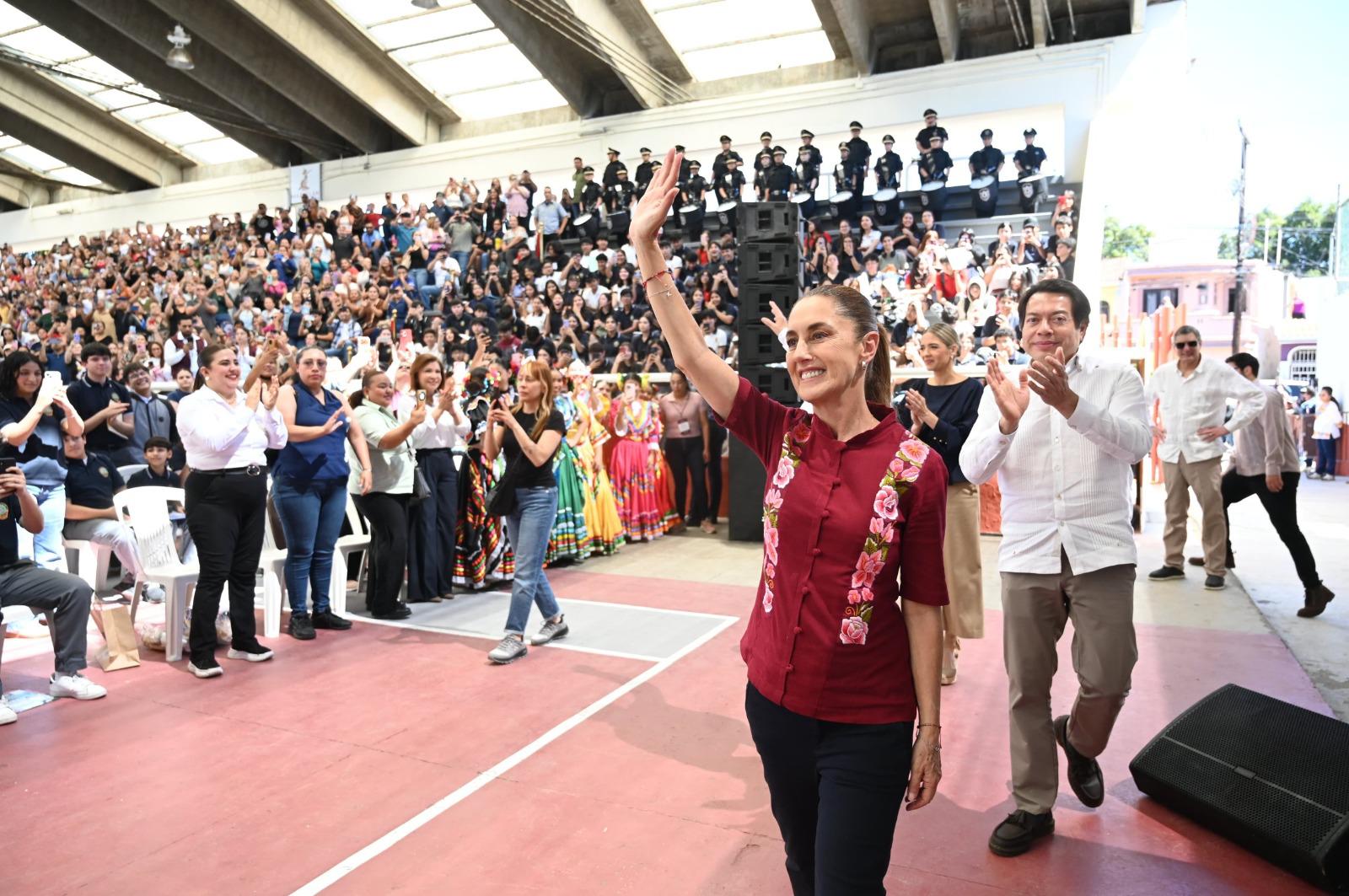 $!Anuncia Claudia Sheinbaum la creación de 20 planteles de Bachillerato Nacional ‘Margarita Maza’