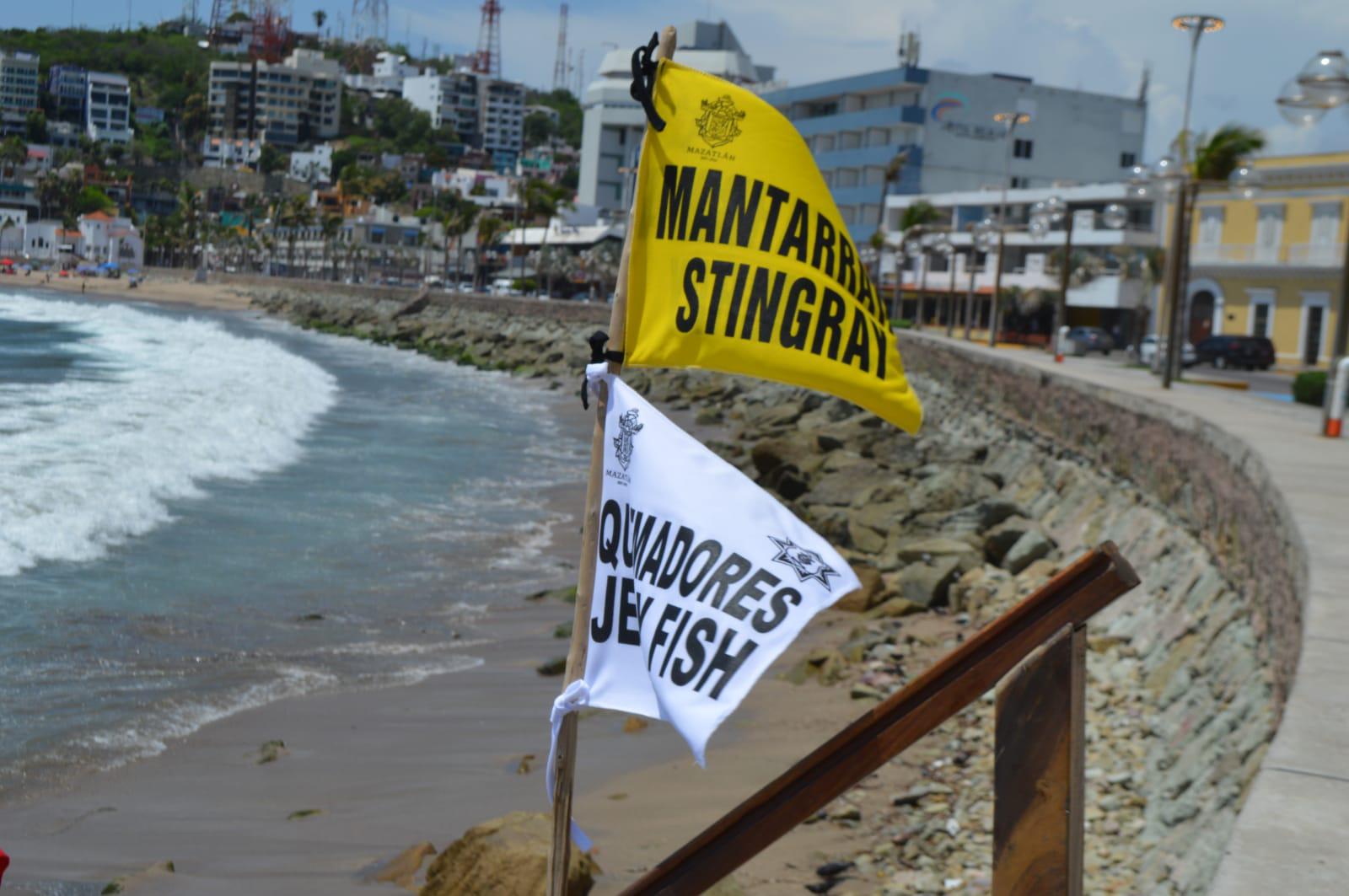 $!Alertan ante oleaje elevado en playas de Mazatlán