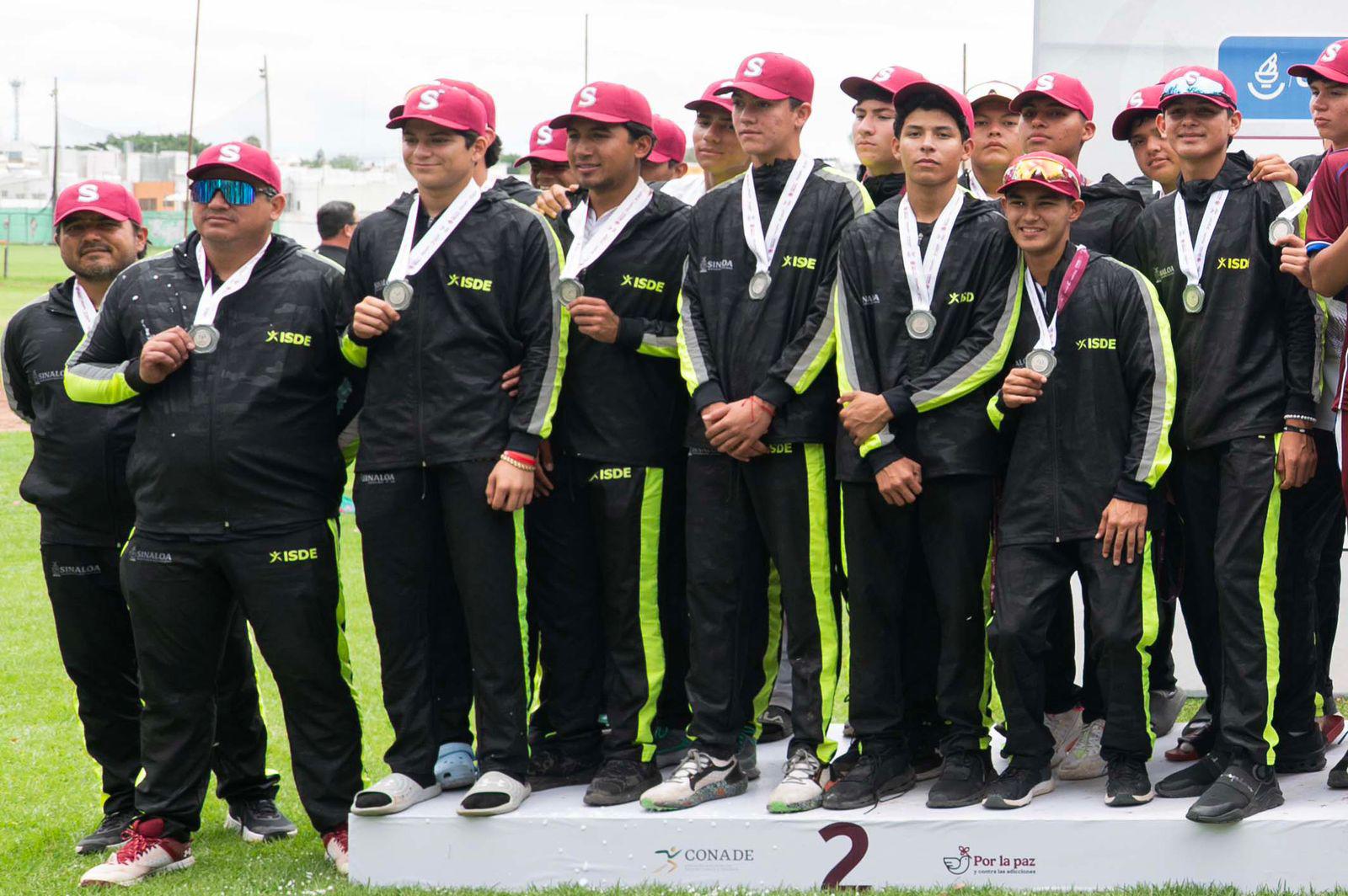 $!Conquista Sinaloa dos medallas de plata en beisbol en Olimpiada Nacional 2025