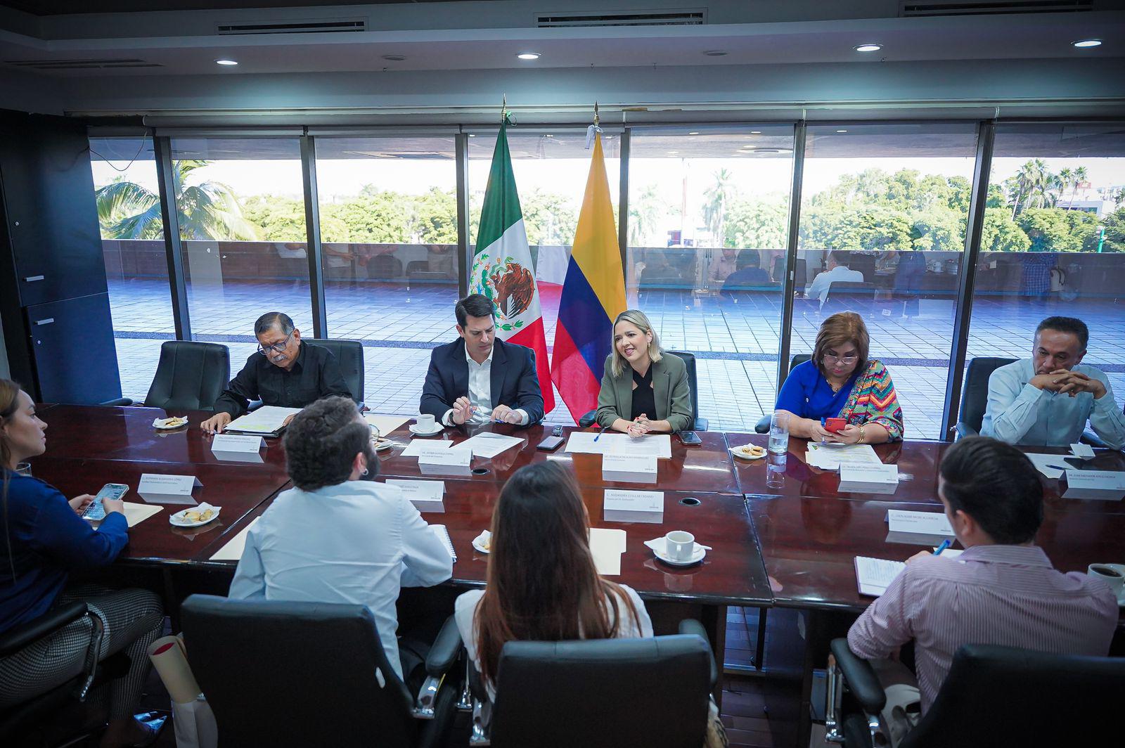 $!Coinciden Sinaloa y Colombia potencial para intercambio en cultura, ecosistema, economía y seguridad