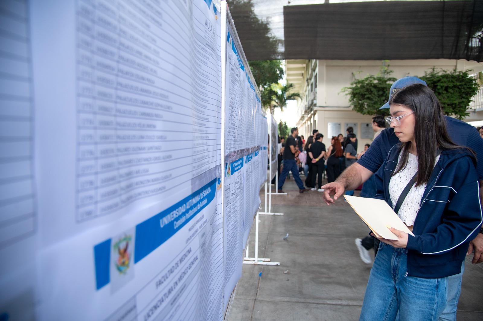 $!UAS aplica examen de admisión a 50 mil aspirantes; mantendrá cobertura universal, asegura