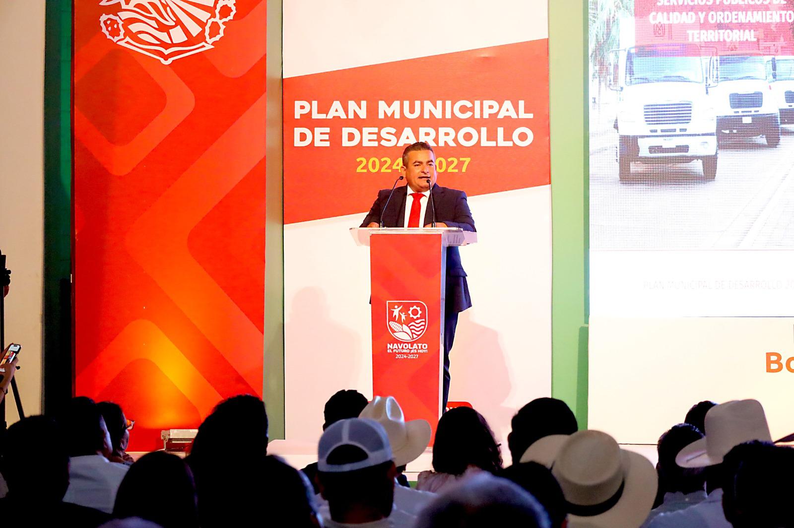 $!Alcalde de Navolato presenta el Plan Municipal de Desarrollo 2024–2027, avalado por unanimidad del Cabildo