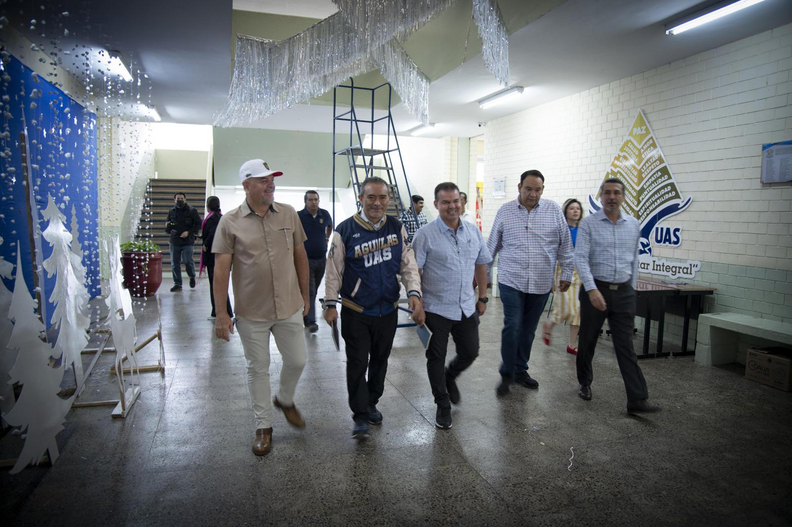 $!Funcionarios de la UAS supervisan instalaciones de Ciudad Universitaria; quieren resolver necesidades