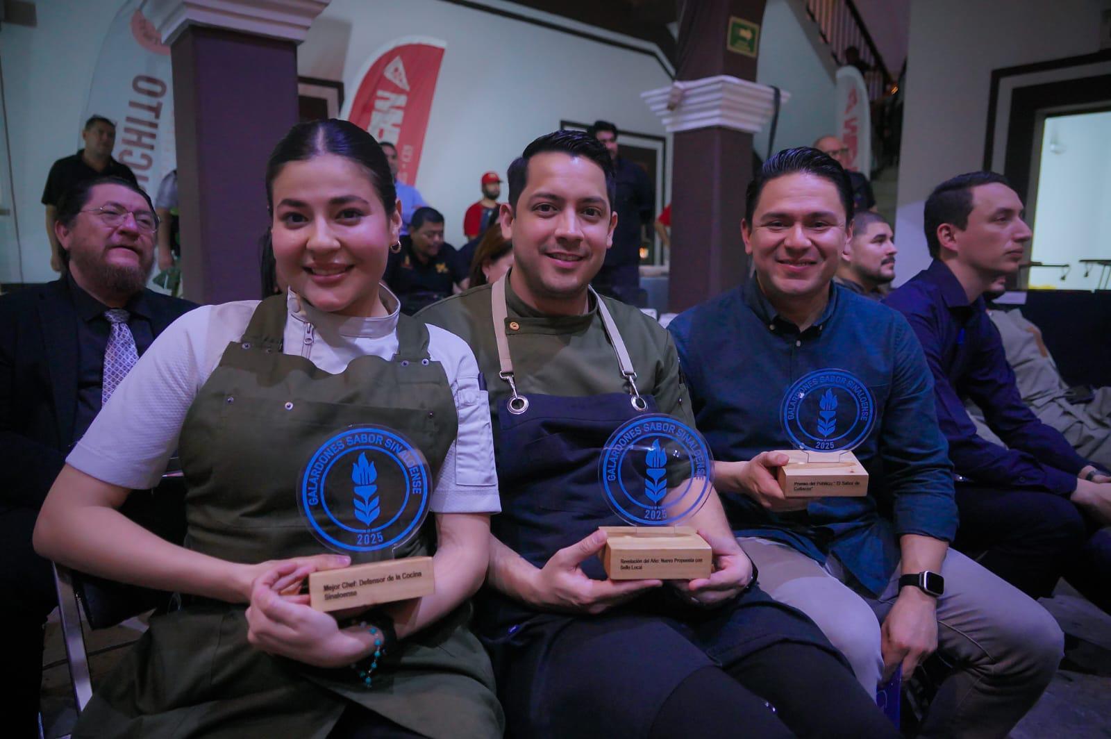 $!Gobierno de Sinaloa reconoce en el Galardón ‘Sabor Sinaloense’ al sector gastronómico