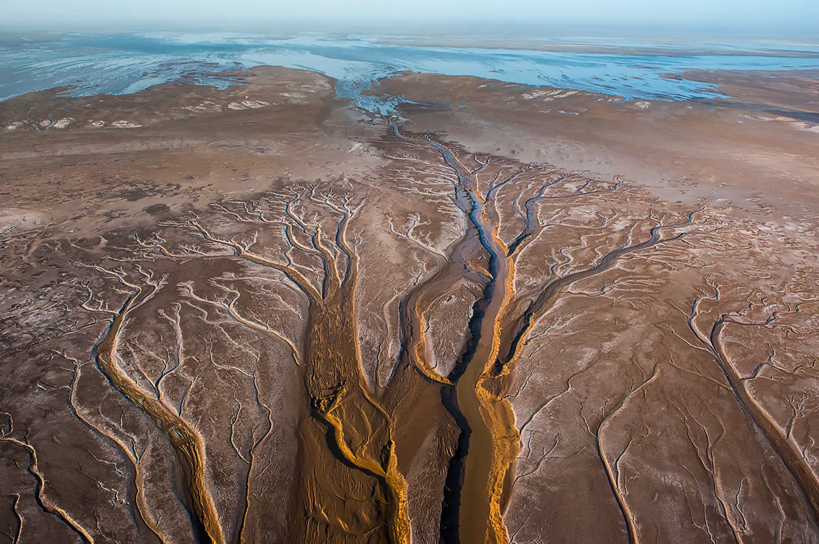 $!El río en su camino para unirse con el mar en el Golfo de California, en 2014.