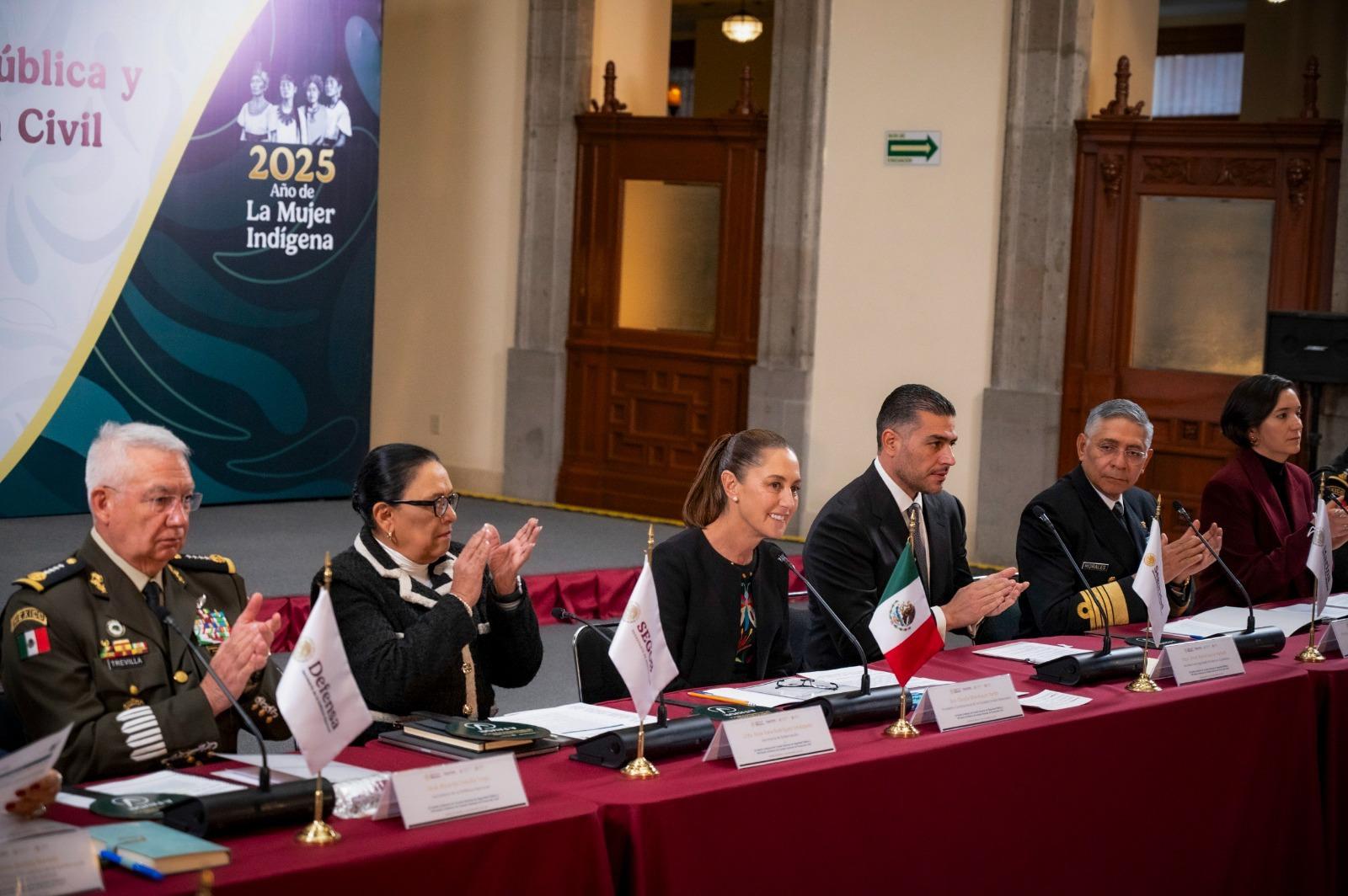 $!Asiste Rocha Moya a sesiones del Consejo Nacional de Seguridad Pública y de Protección Civil Nacional