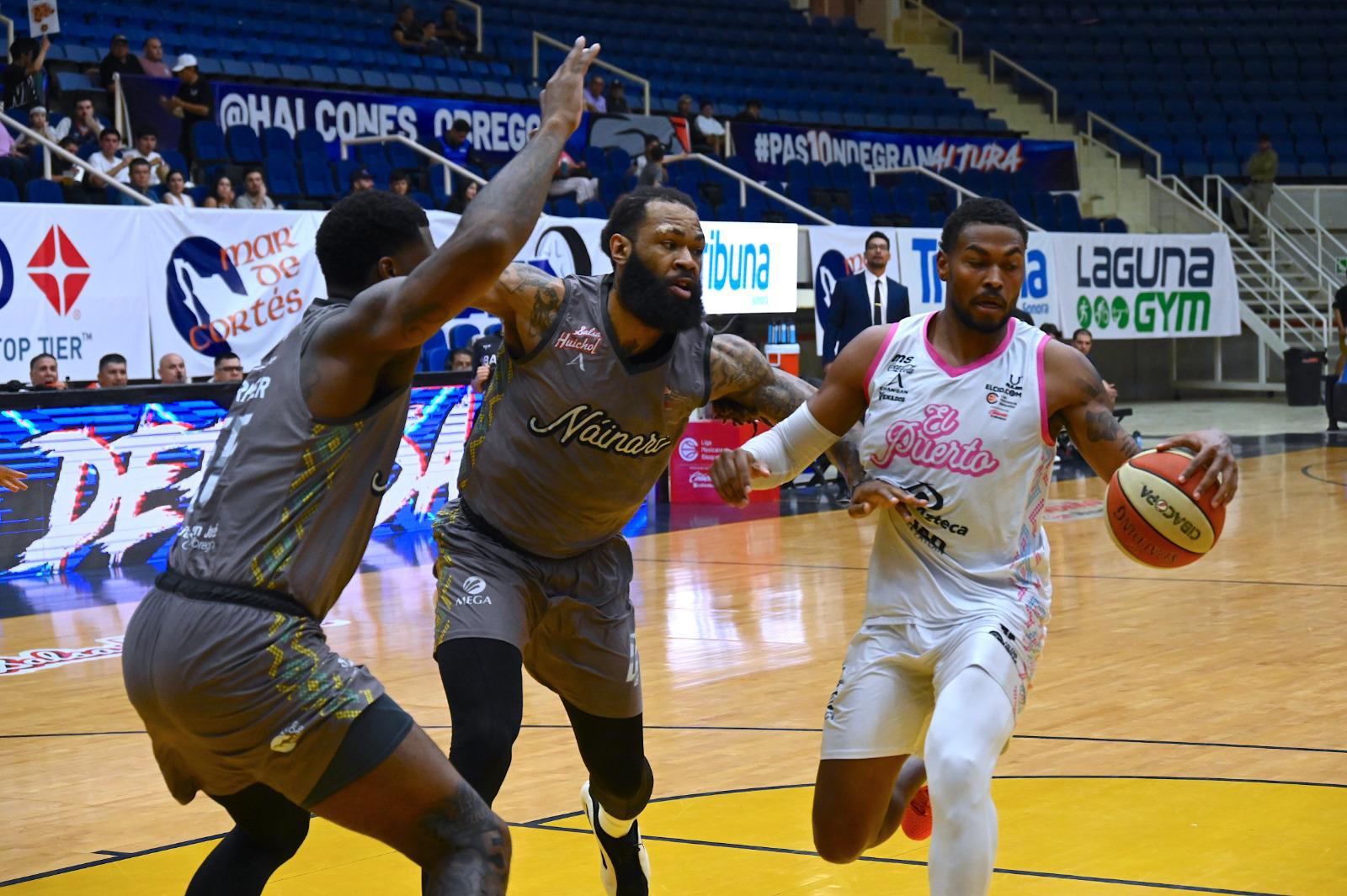 $!¡No levantan! Venados Basketball cae 107-90 ante Halcones en arranque de serie