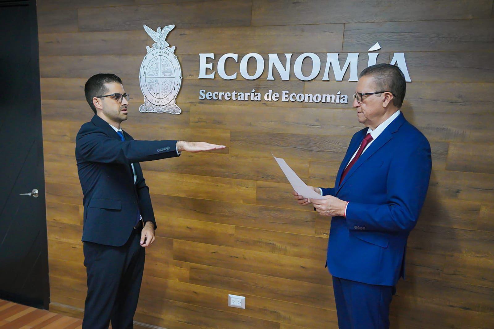 $!Designan a José Roberto Sánchez Angulo como Subsecretario de Promoción y Competitividad Económica de Sinaloa