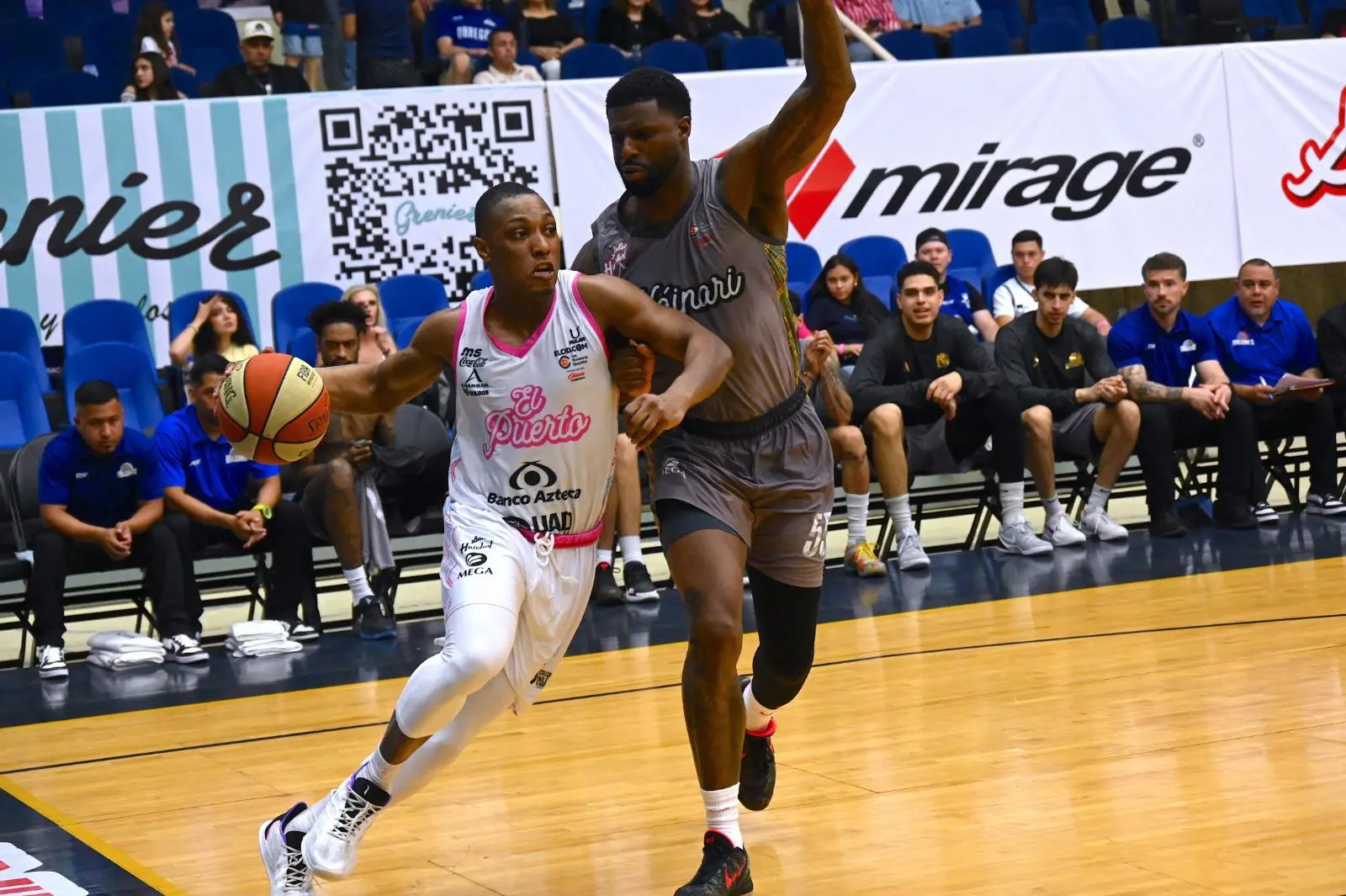 $!¡No levantan! Venados Basketball cae 107-90 ante Halcones en arranque de serie