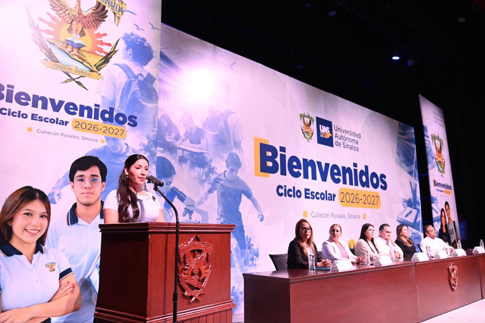 $!Inauguran UAS el Ciclo Escolar 2026-2027; dan la bienvenida a más de 160 mil estudiantes
