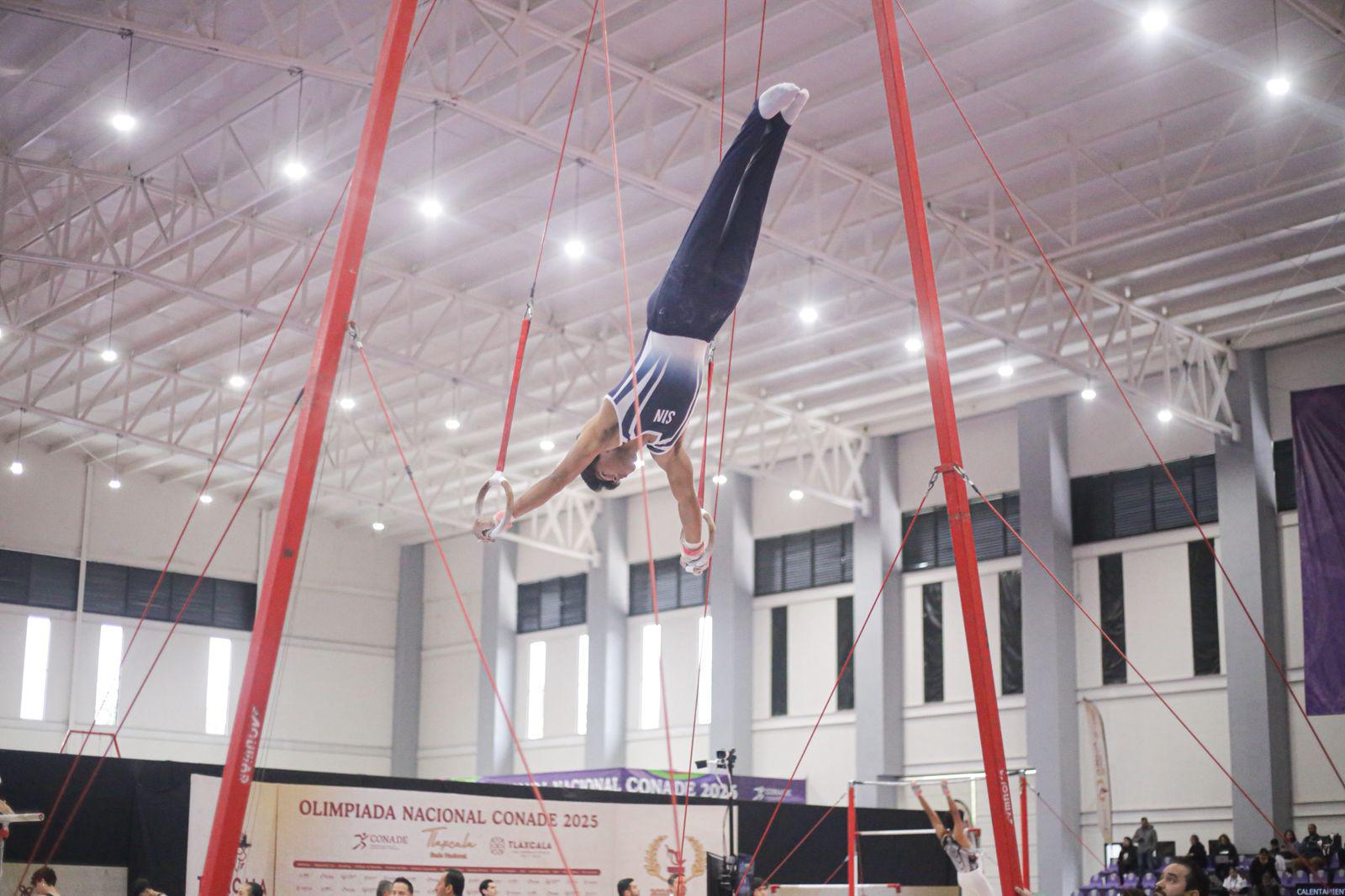 $!Oro y bronce para Sinaloa en Olimpiada Nacional de Gimnasia