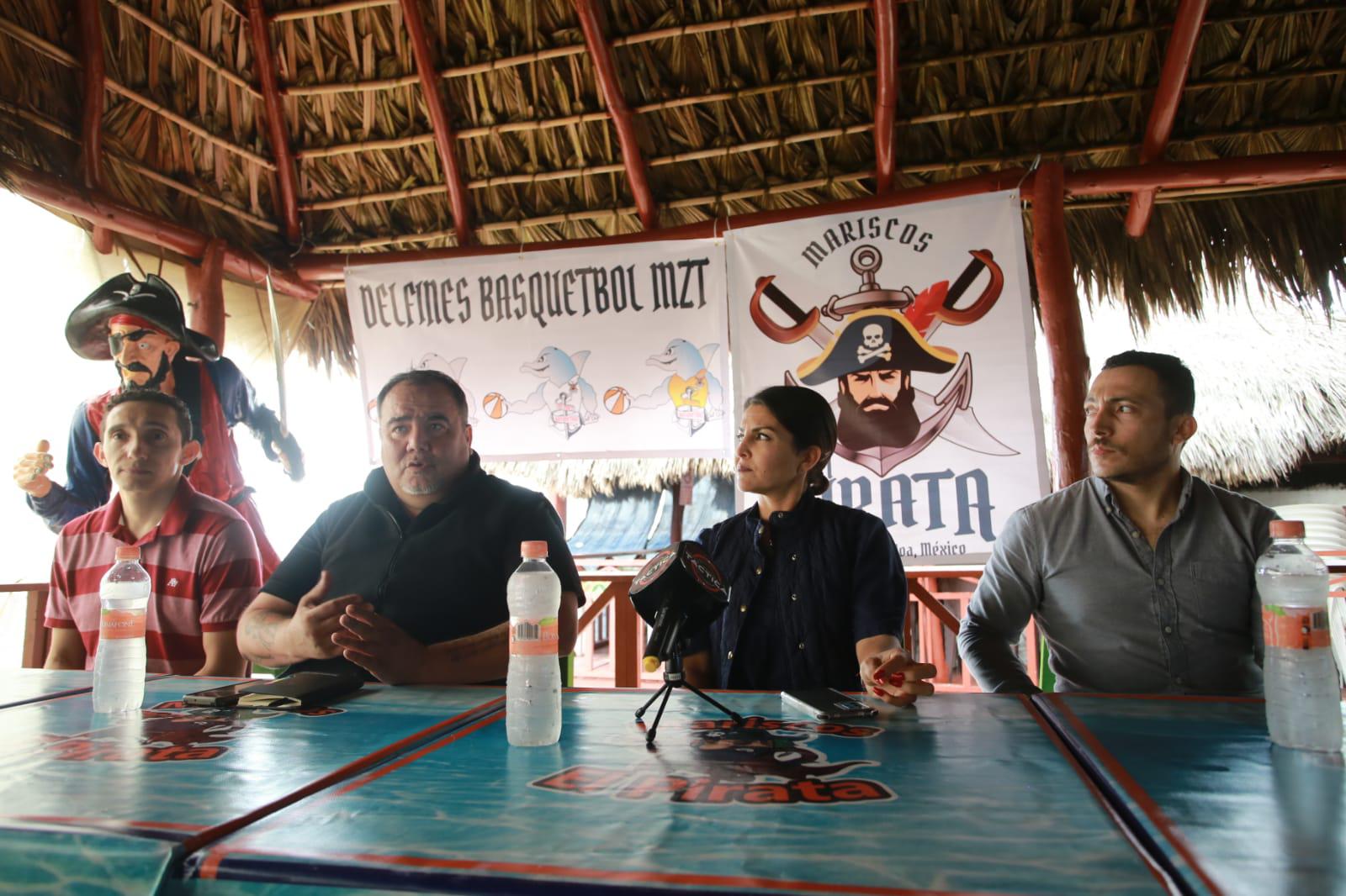 $!Delfines de Mazatlán y el Imdem colaborarán en el desarrollo de nuevos talentos del basquetbol