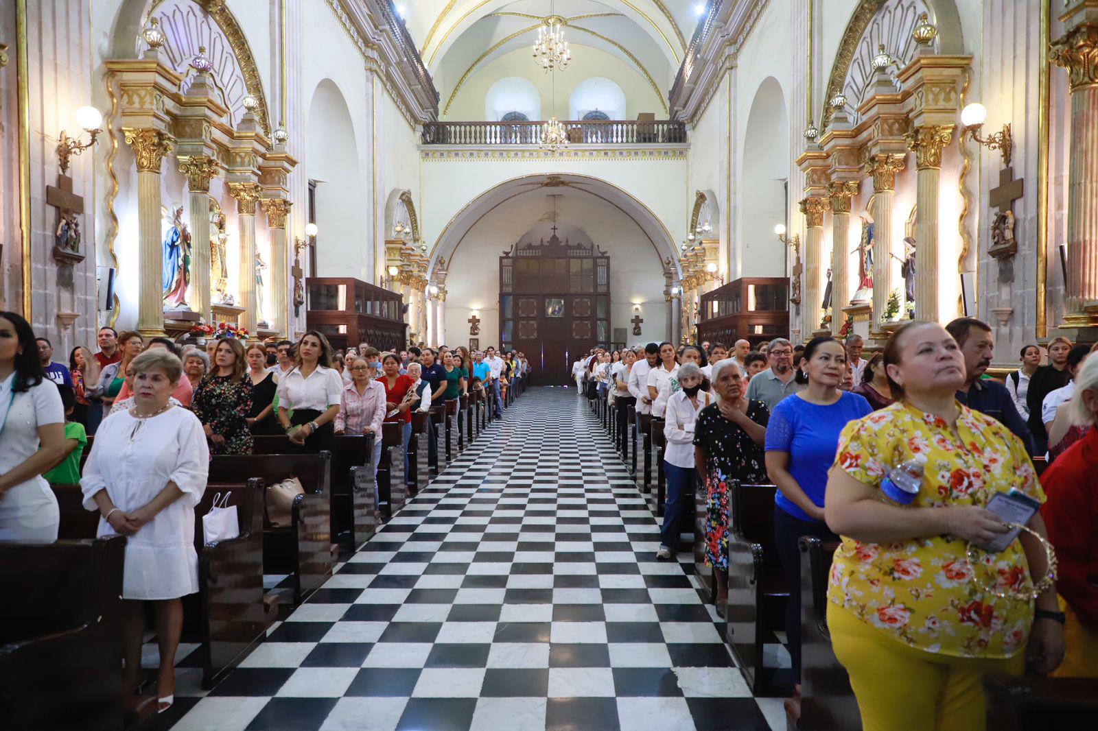 $!Agradecen a San Miguel de Arcángel por el 492 Aniversario de Culiacán