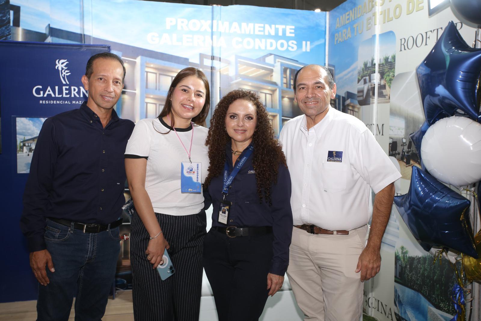 $!Fernando Corral, Rosy Loaiza, Eva Lugo y Érick Quintero.