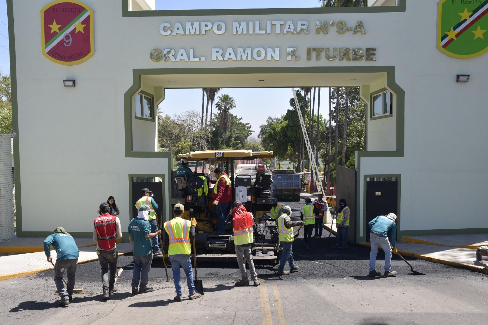 $!Reencarpetan calles del sector norte en Culiacán