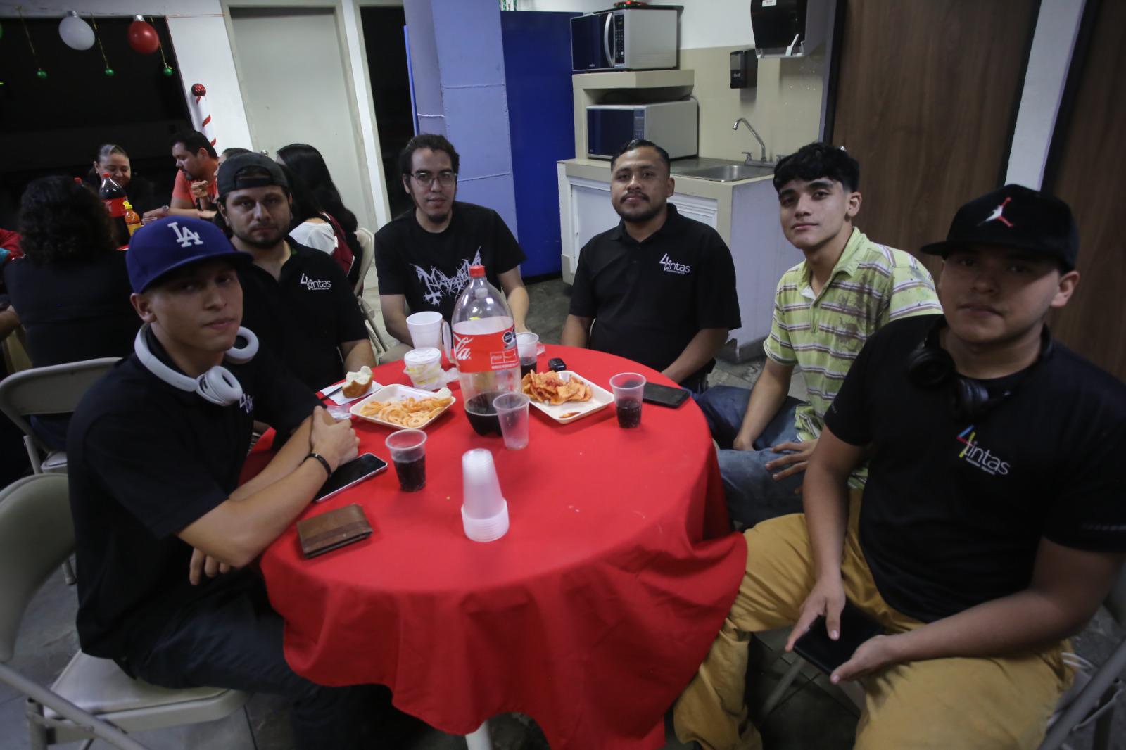 $!Julio Moreno, Joaquín Ramírez, Andrés Cruz, Eduardo López, Jorge Chico Ceja y Andrés Hernández.