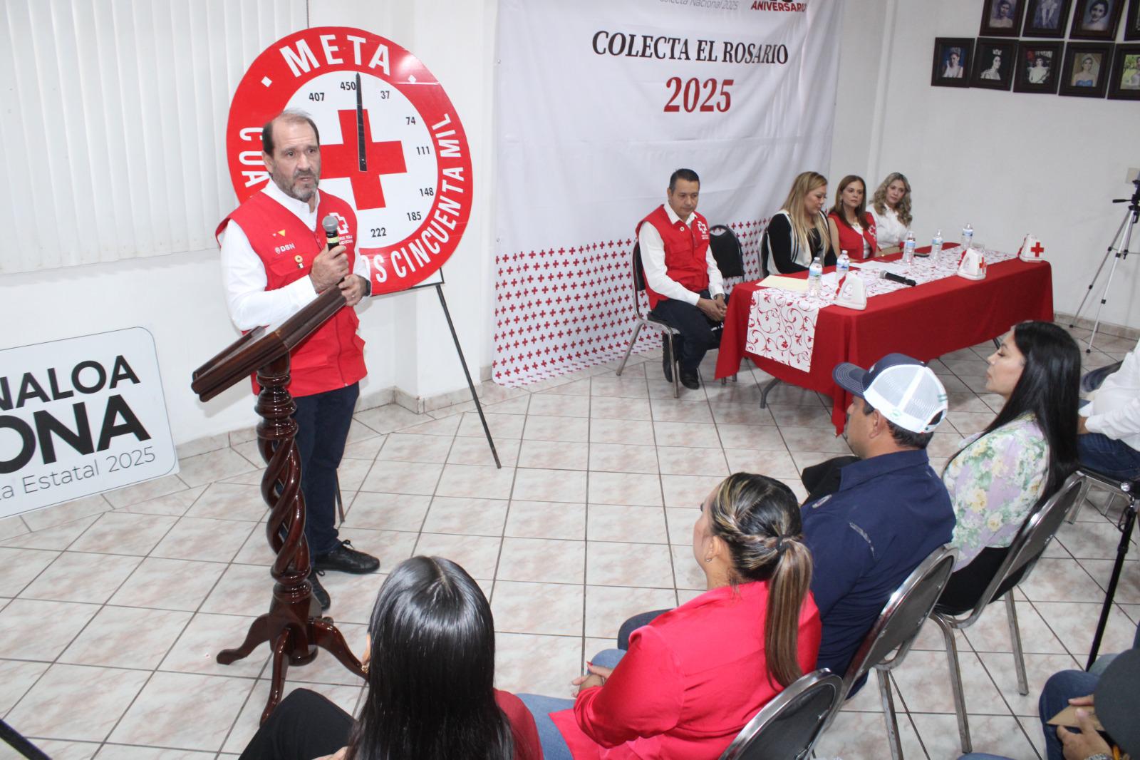 $!Cruz Roja Rosario arranca su Colecta Anual recabando 333 mil pesos, 70 por ciento de la meta