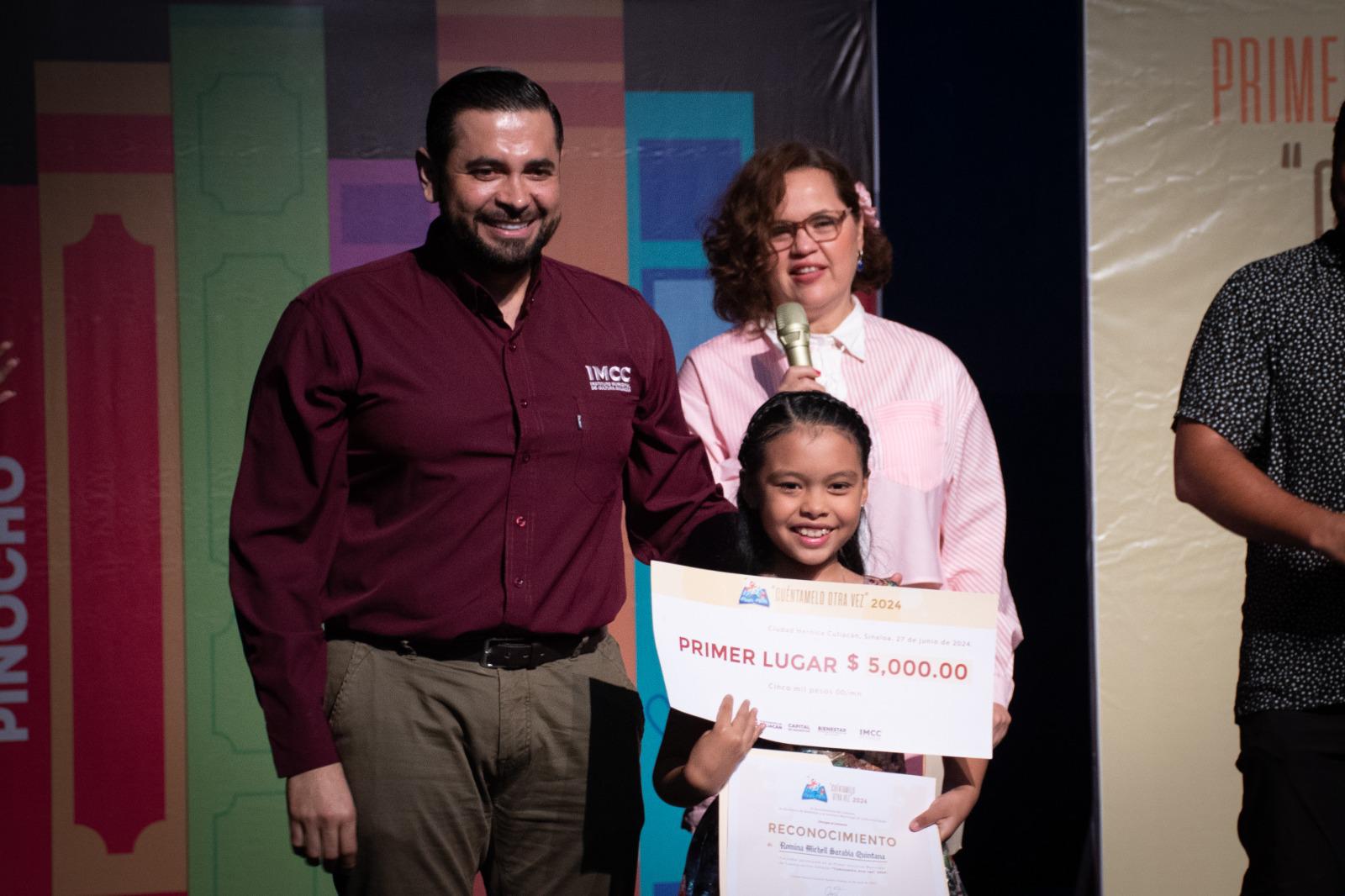 $!Niños de Culiacán demuestran su talento en el concurso cuentacuentos ‘Cuéntamelo Otra Vez’ 2024