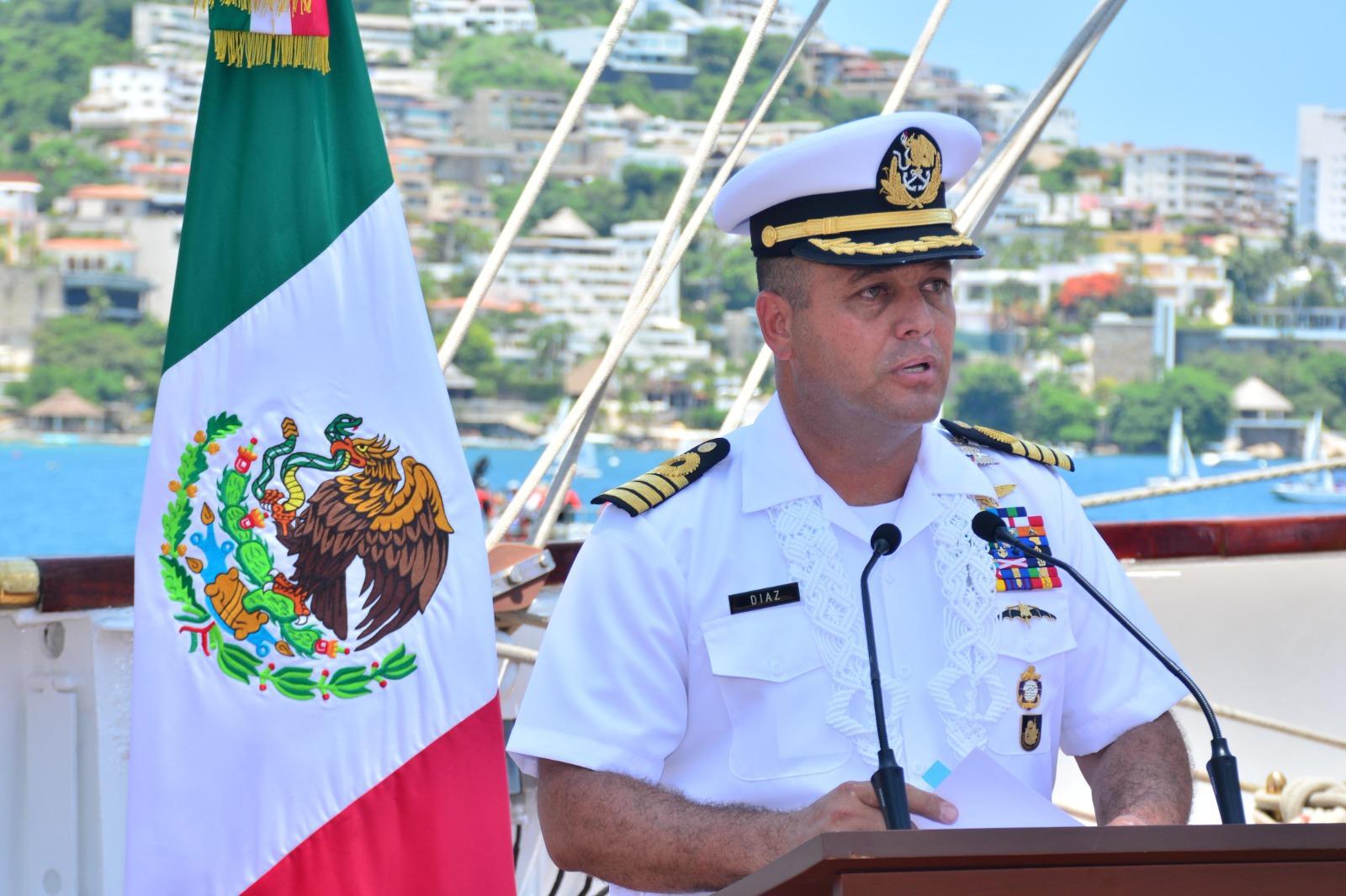 $!Zarpa el Buque Escuela Velero ARM. ‘Cuauhtémoc’ para iniciar el Crucero de Instrucción ‘Pacífico Norte 2026’