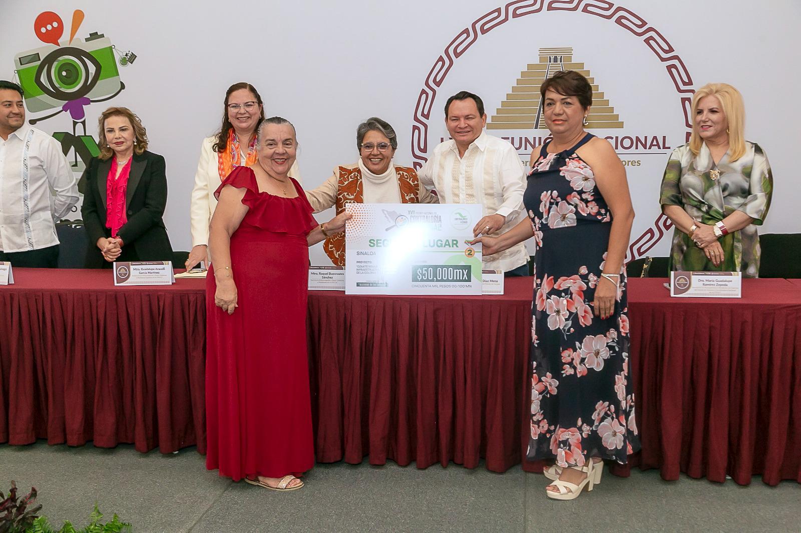 $!Mirella, Armida, Simona, Fabiola y Lidia ganan segundo lugar nacional por acciones de vigilancia ciudadana
