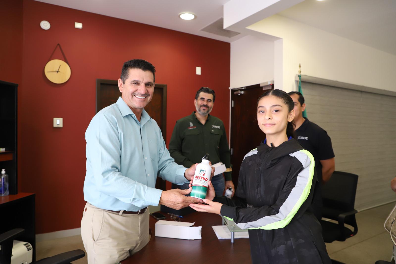 $!Sofía Valeria Hernández, orgullo sinaloense rumbo al Mundial Infantil de Taekwondo
