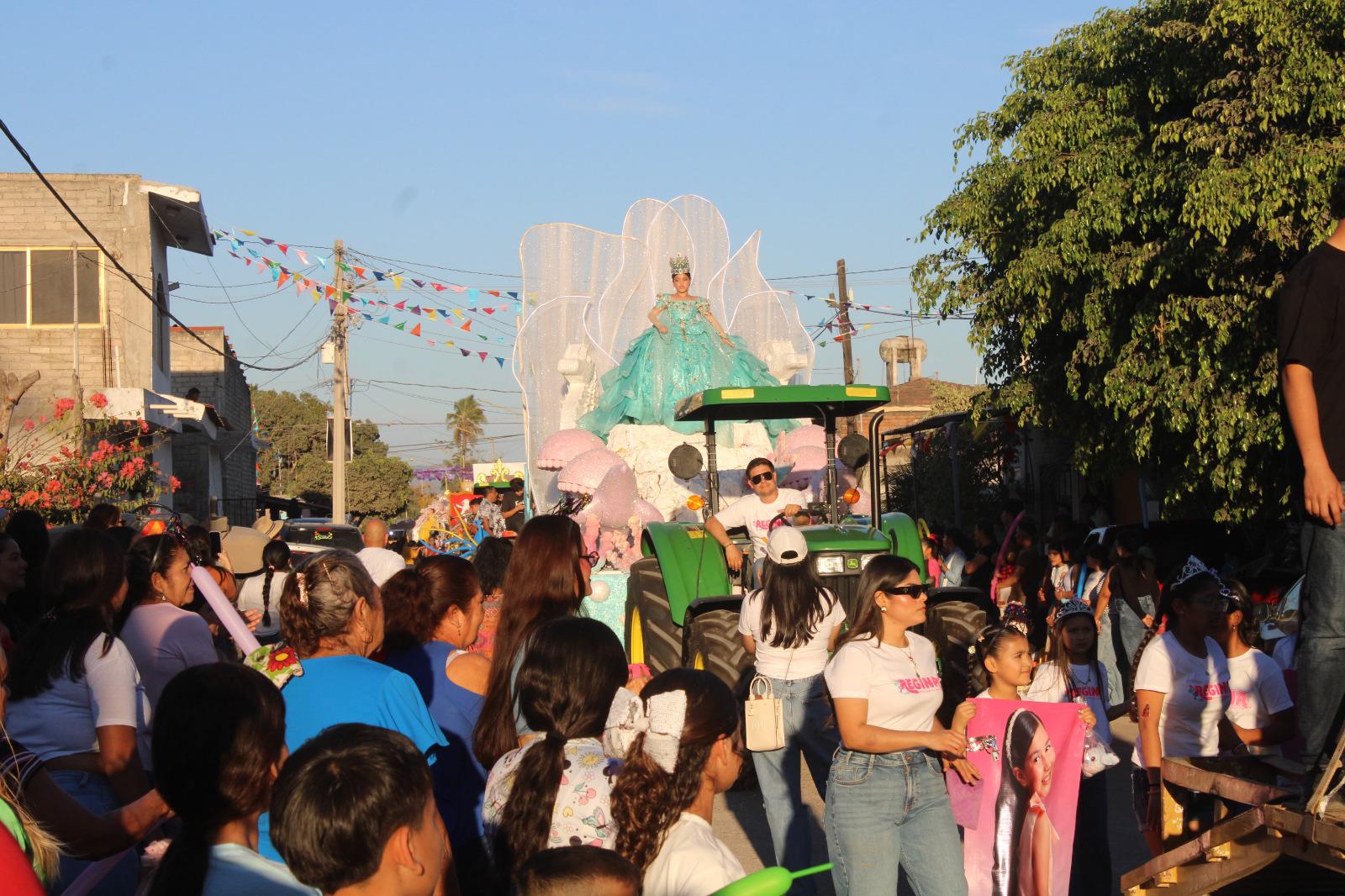 $!Celebran con desfile Fiesta del Señor San José en Agua Verde, Rosario