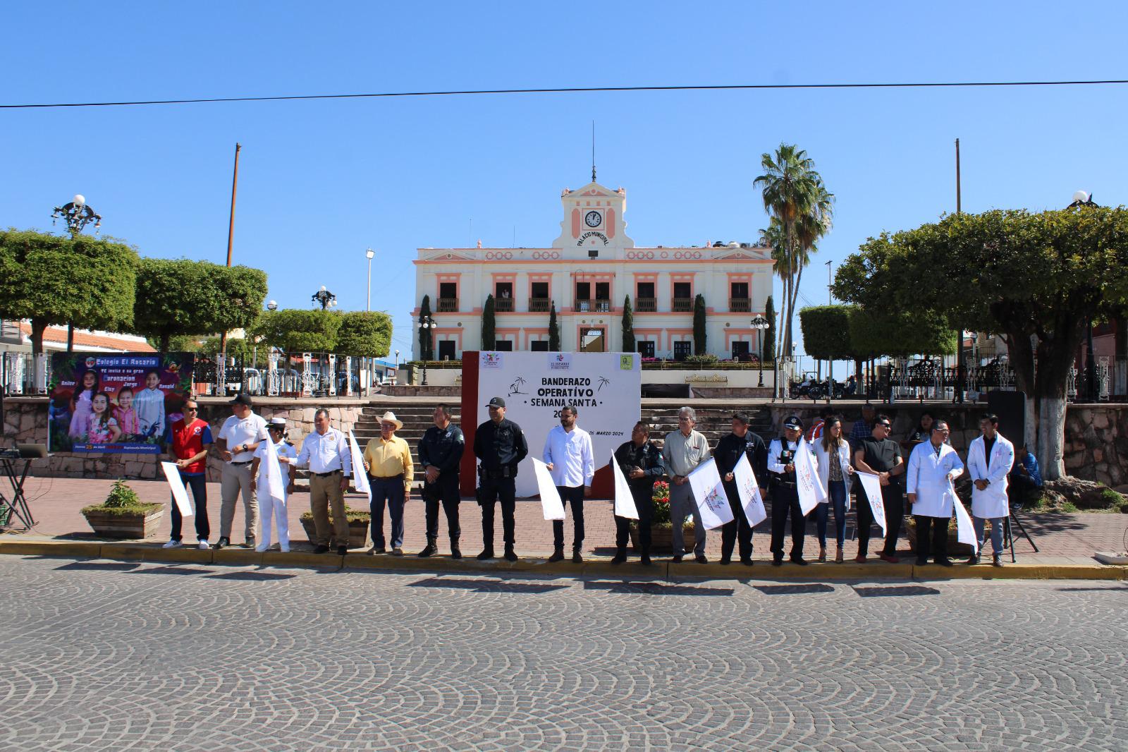 $!Ponen en marcha en Rosario operativo de seguridad por Semana Santa