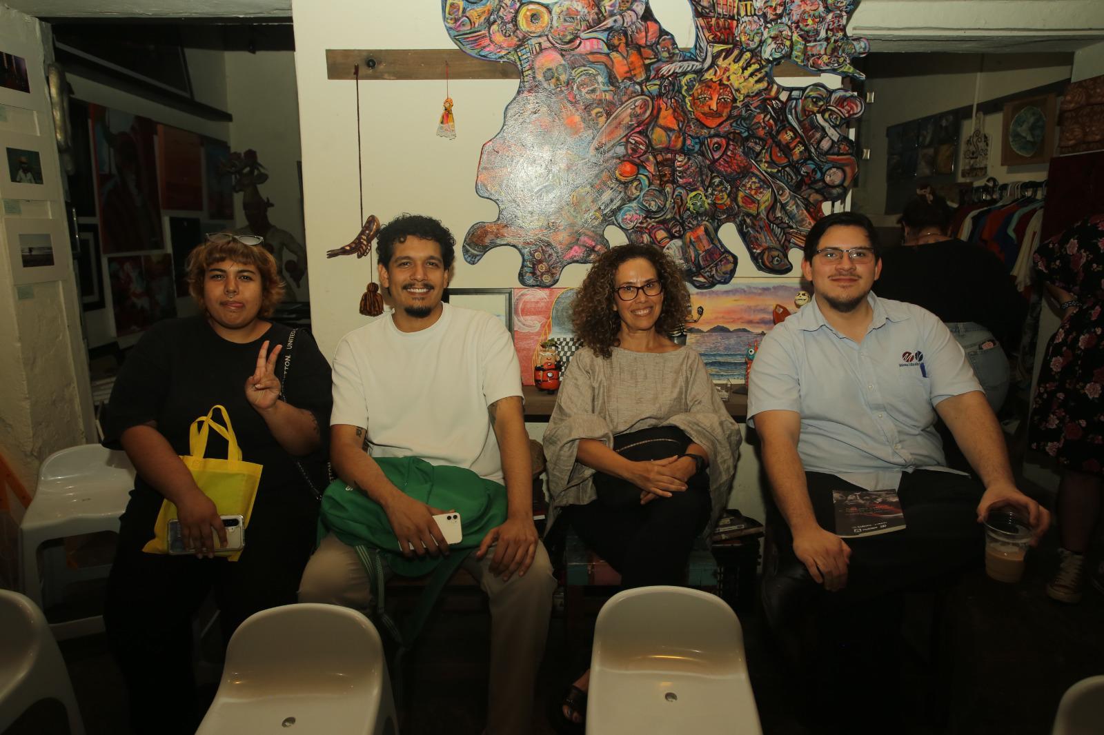 $!Karen Jiménez, Alejandro Aguilar, Leonor Ramirez y Lucas Velarde.