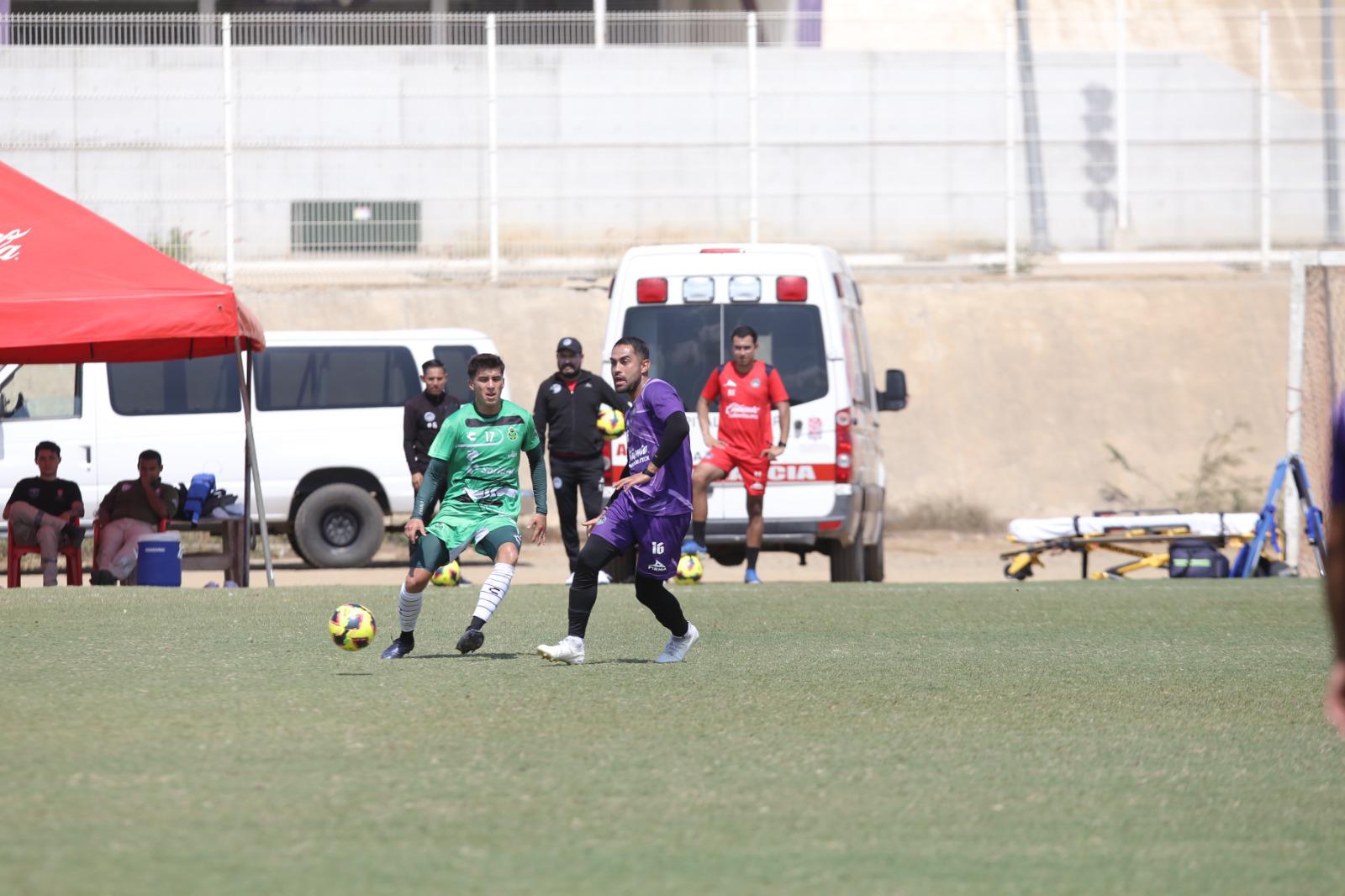 $!Mazatlán FC y Santos Laguna empatan en su primer amistoso de pretemporada