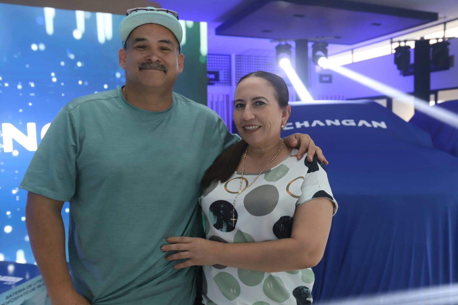 $!Mauro Iván Rodríguez y Yeimi Morfín.