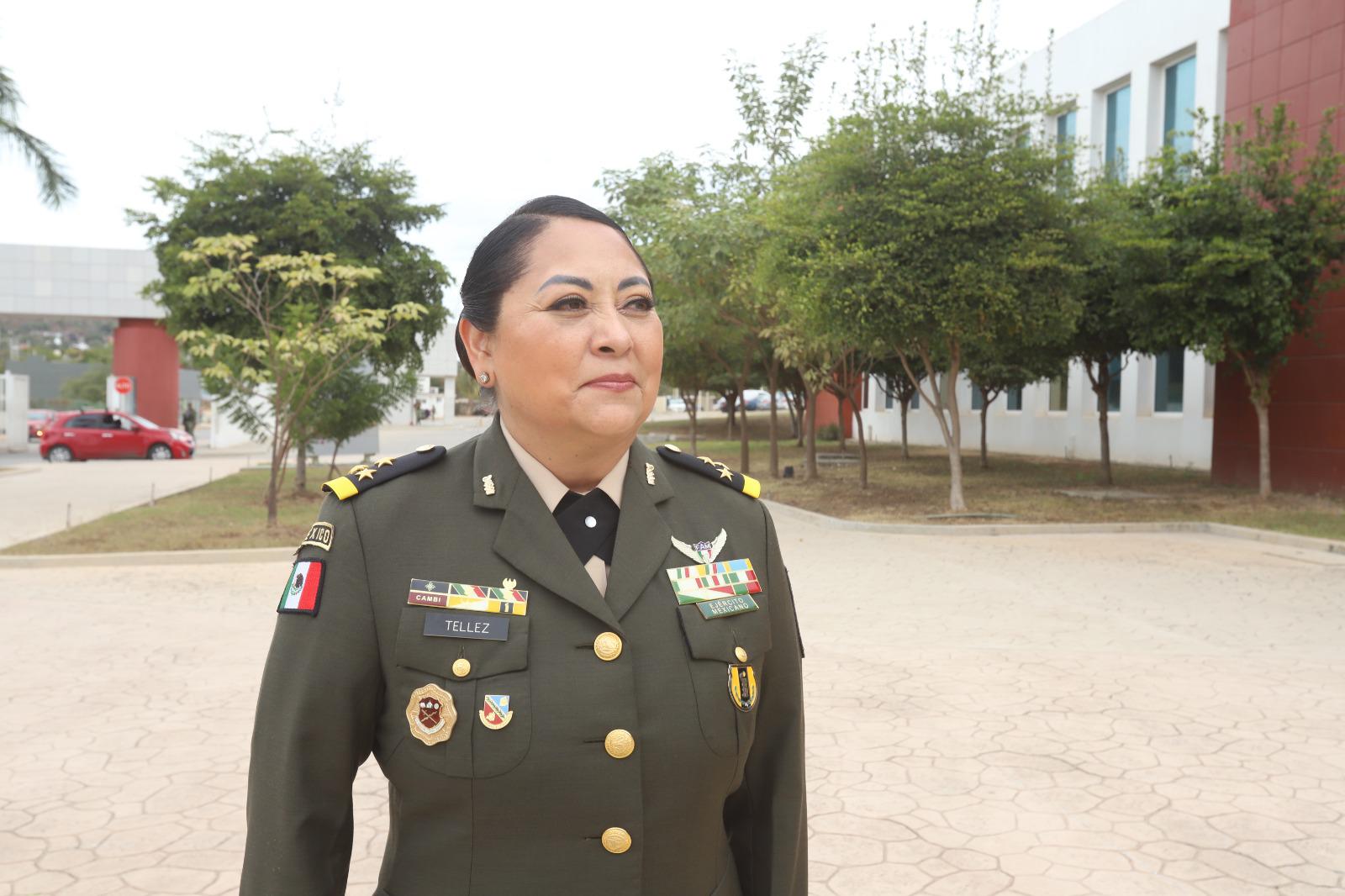$!La mujer dentro del Ejército se abre camino y está para cualquier cargo: Coronel Priscila Téllez