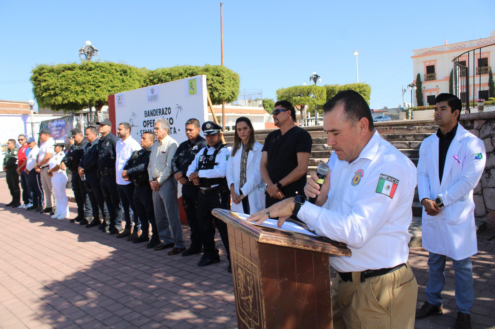 $!Ponen en marcha en Rosario operativo de seguridad por Semana Santa