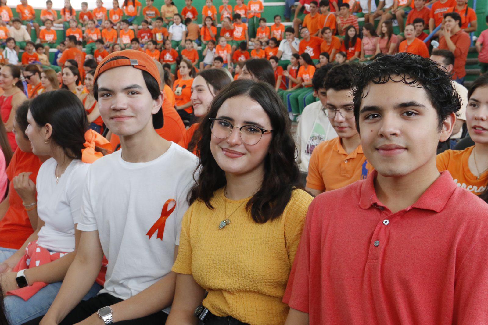 $!Instituto Senda se viste de naranja por la lucha contra el bullying en el Unity Day