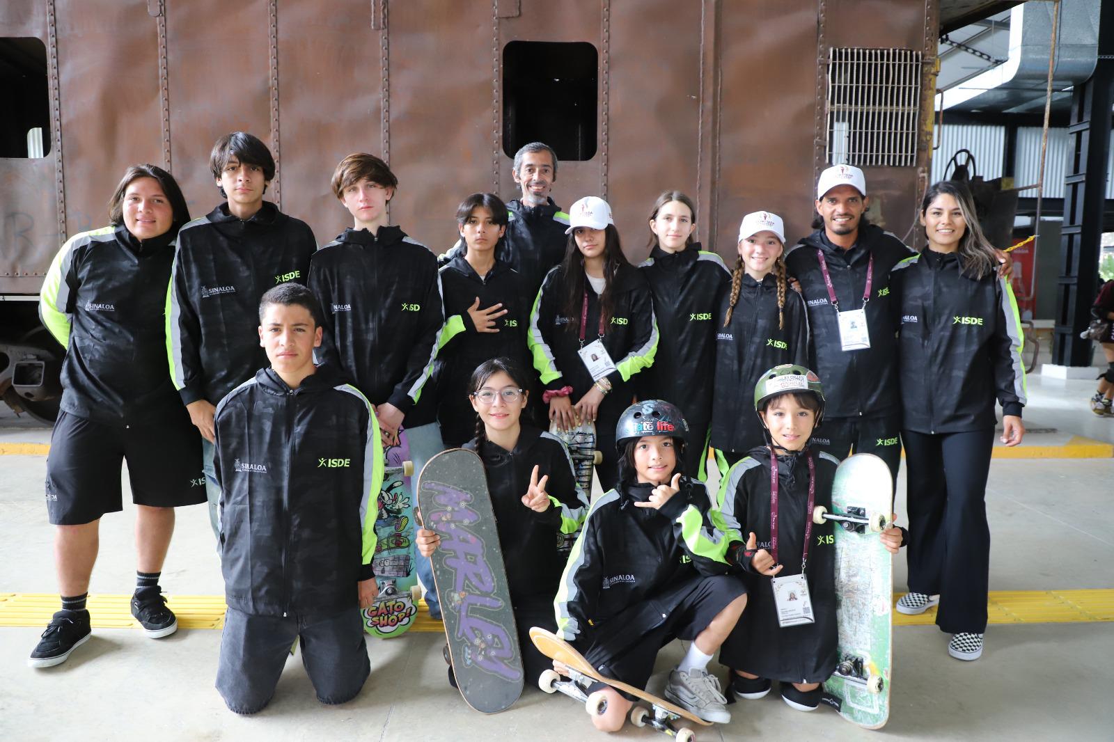 $!Avanzan sinaloenses a la final en skateboard en la Olimpiada Nacional