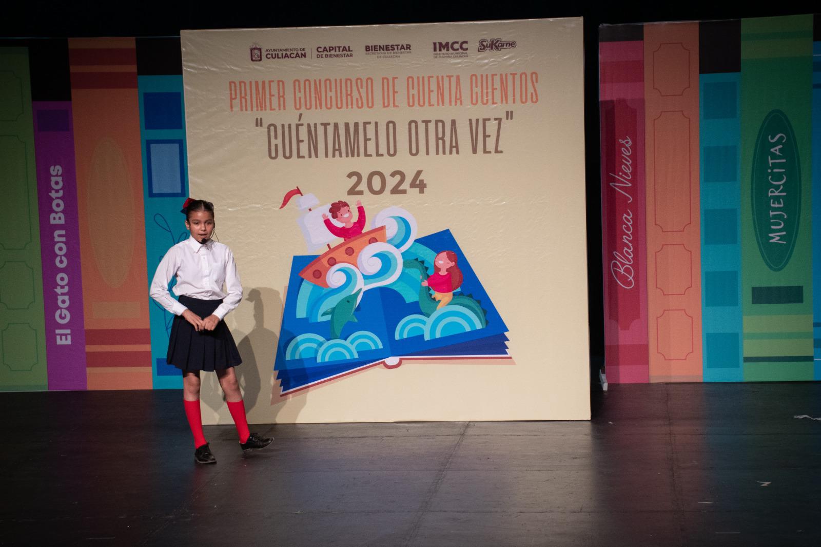 $!Niños de Culiacán demuestran su talento en el concurso cuentacuentos ‘Cuéntamelo Otra Vez’ 2024