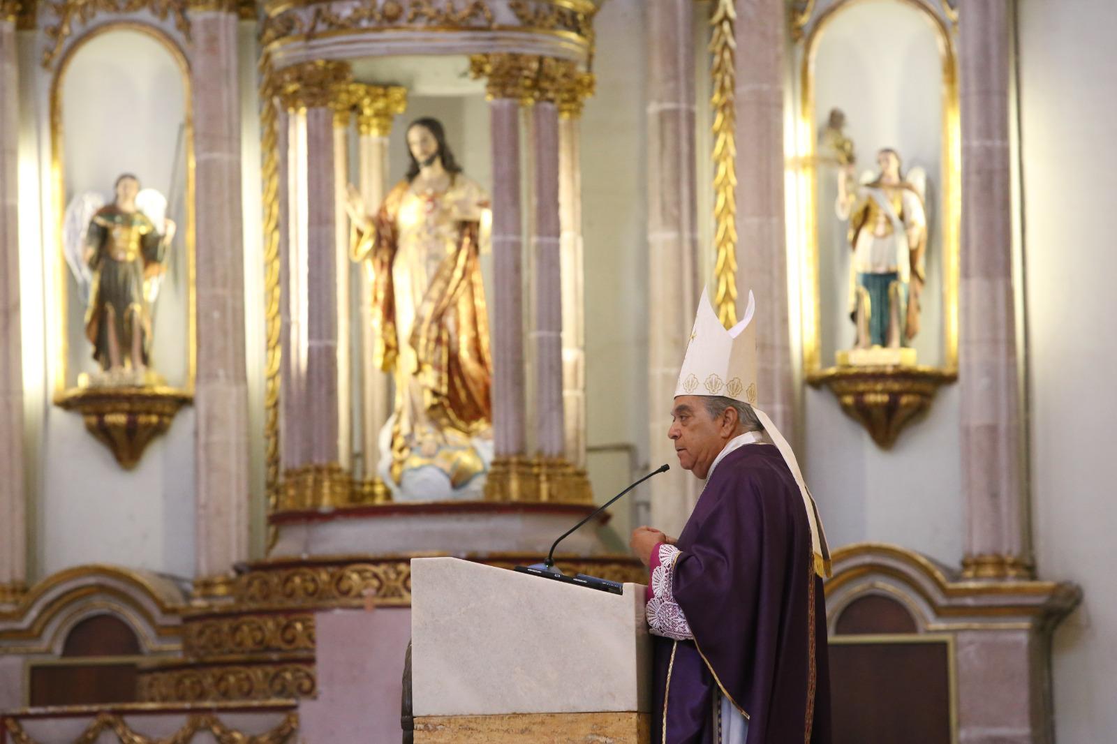 $!Celebra Catedral de Culiacán misa por enfermos con sacramento de la Unción