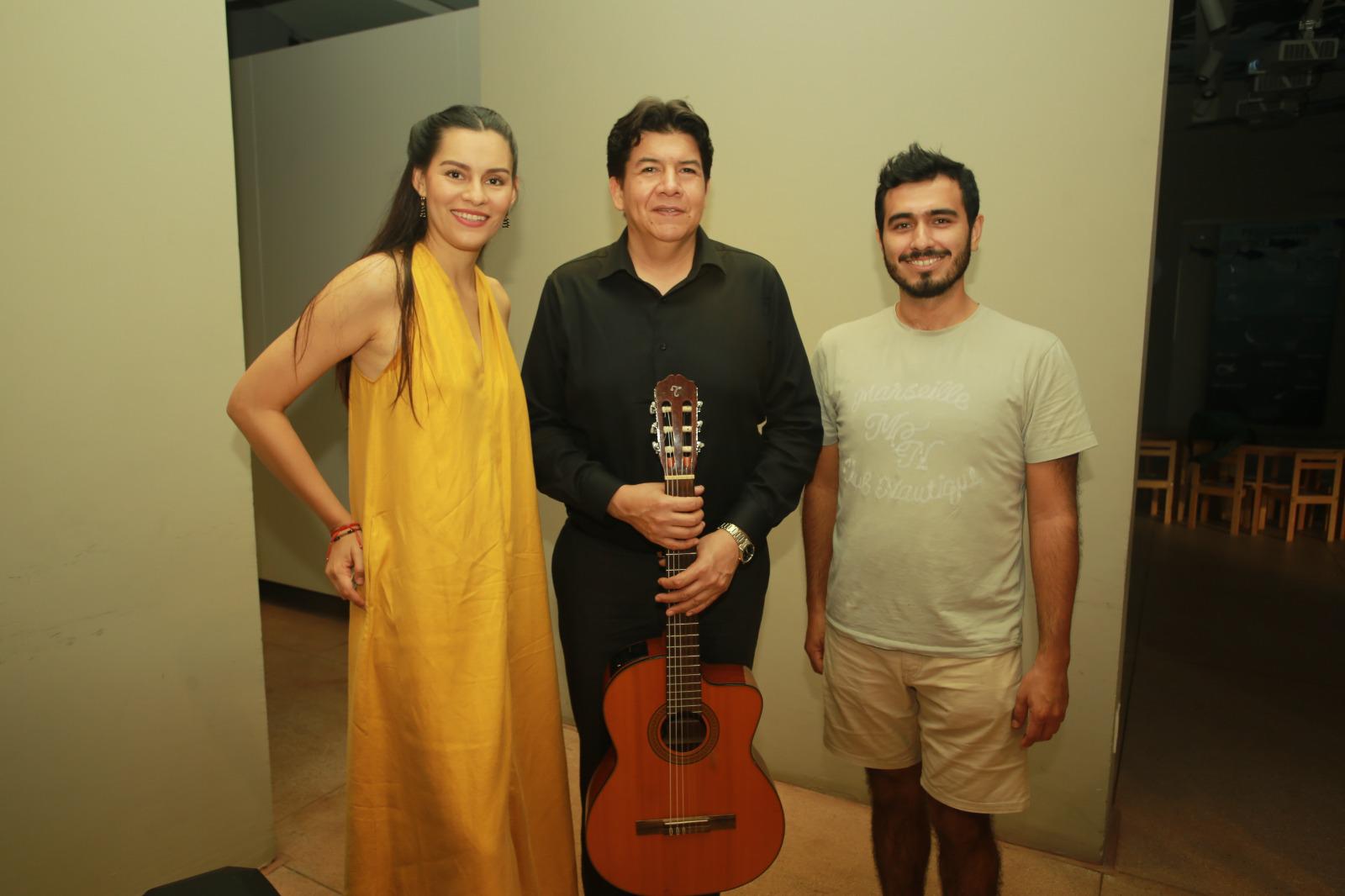 $!Ariadna Rosales, Luis Ornelas y Alejandro Yépez.