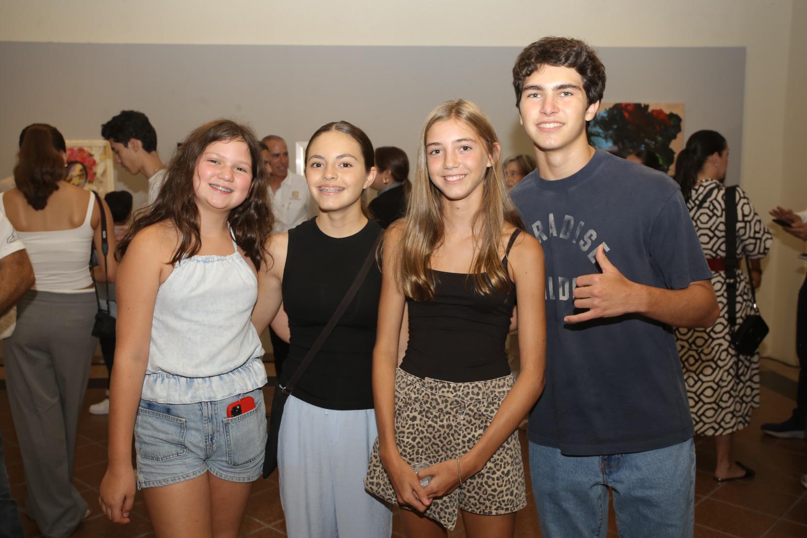 $!María Fernanda Coppel, Julia Manzano, María José Torres y Diego Lizárraga Testas.