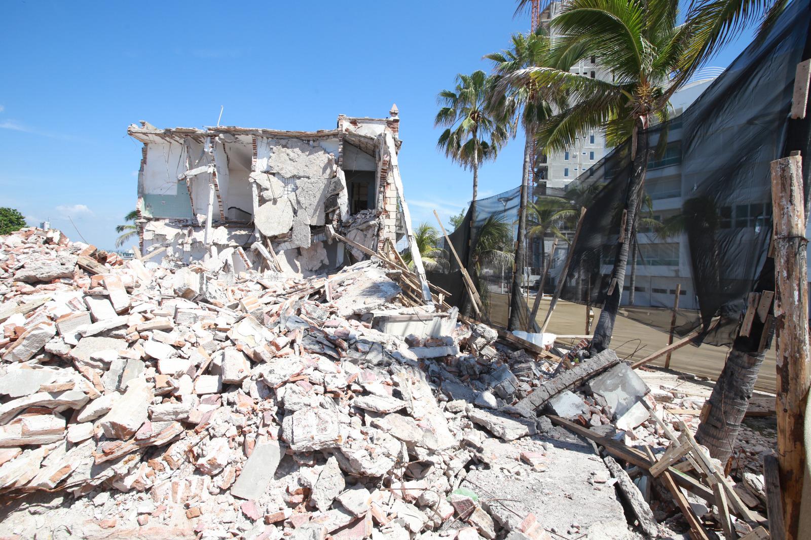 $!Tras suspensión, trabajos en la Casa del Marino siguen detenidos