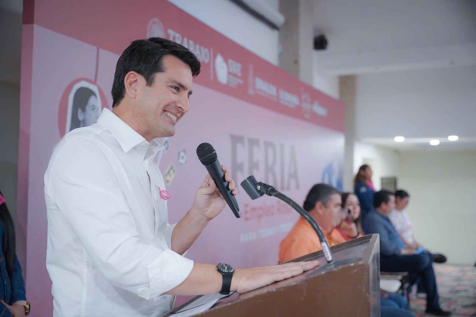 $!Celebran en Los Mochis ‘Feria de Empleo Rosa’, en la que se ofertaron más de mil vacantes