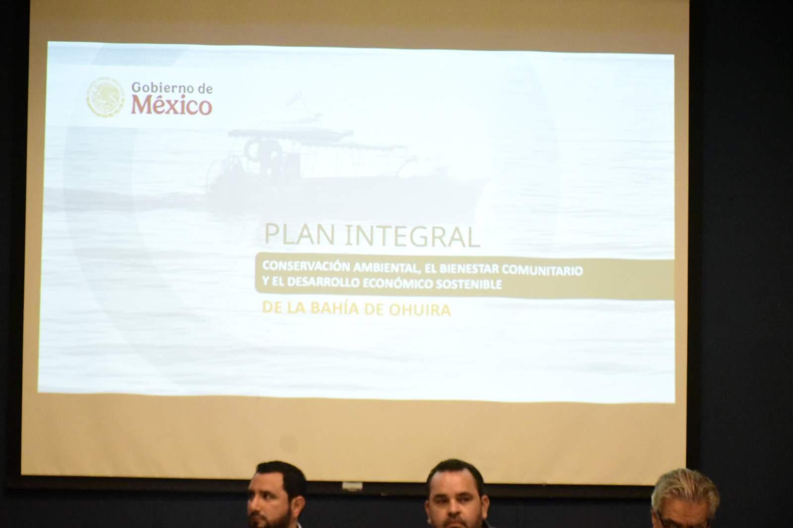 $!Presentan plan para conservación de la Bahía de Ohuira ante proyecto de planta de amoniaco