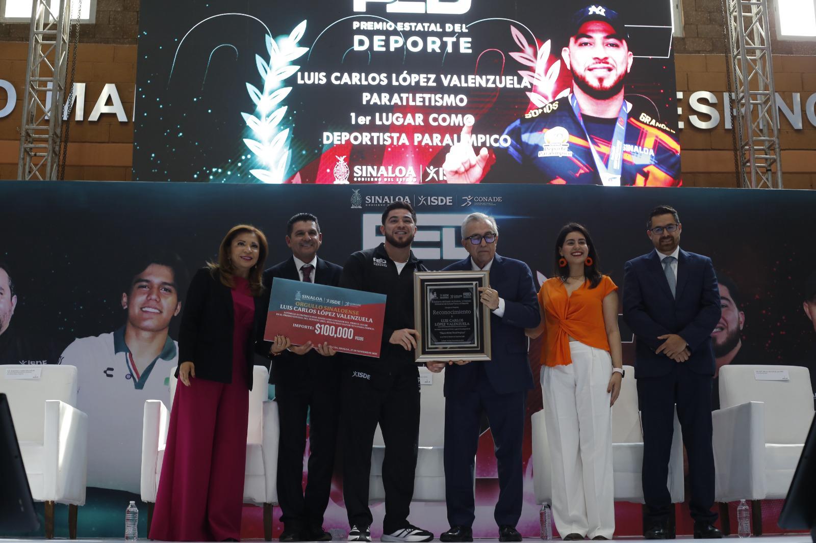 $!Reconocen a Luis Carlos López y Aarón Ibarra con el Premio Estatal del Deporte 2025