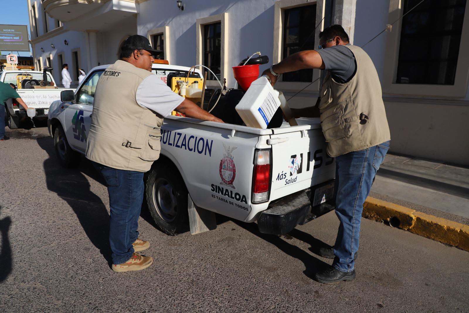 $!Iniciarán labores de fumigación contra el mosquito transmisor del dengue en Elota