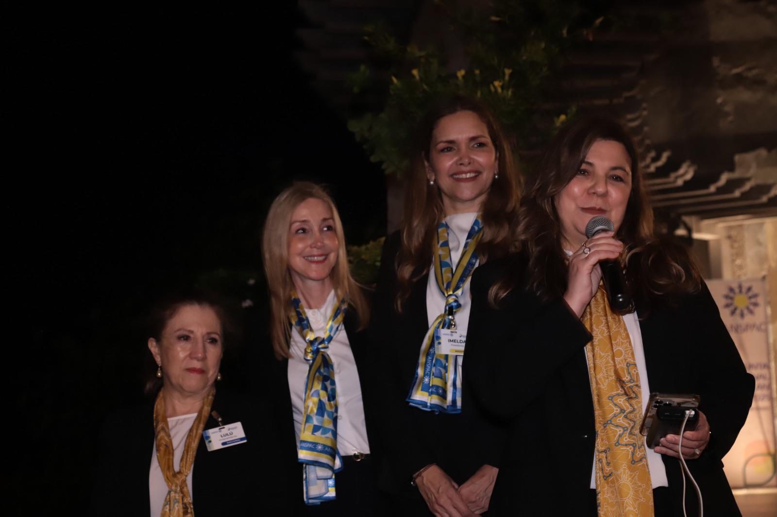 $!Martha González de Manrique expresó un mensaje que mandaron las fundadoras de Anspac a las presentes.