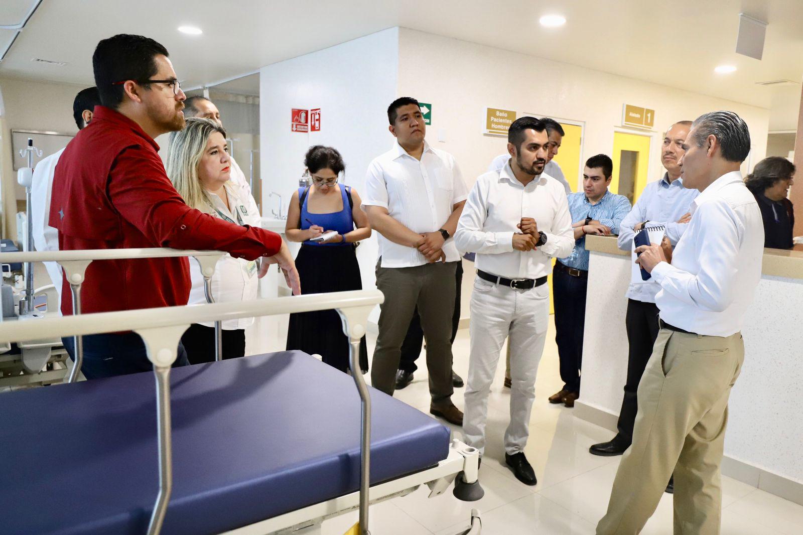 $!Funcionarios de salud supervisan los nuevos hospitales en Culiacán