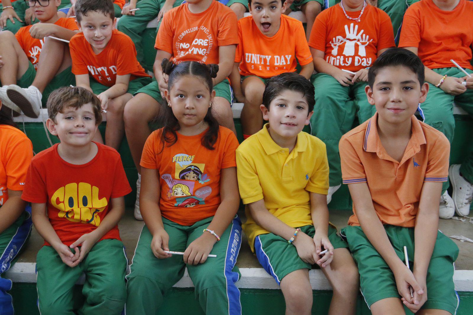 $!Instituto Senda se viste de naranja por la lucha contra el bullying en el Unity Day